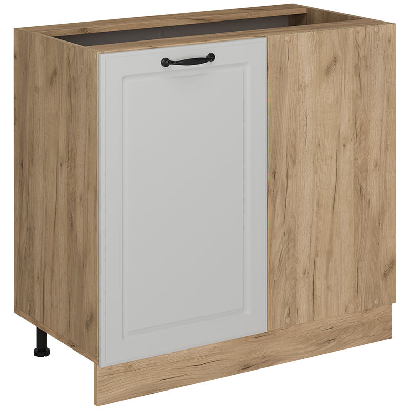 foto del prodotto mobile ad angolo cucina r line, bianco casa di campagna, 86 cm senza piano di lavoro, vicco