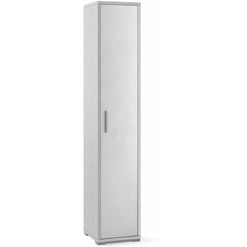 foto del prodotto armadio 1 anta 39x199x41 cm ossido bianco