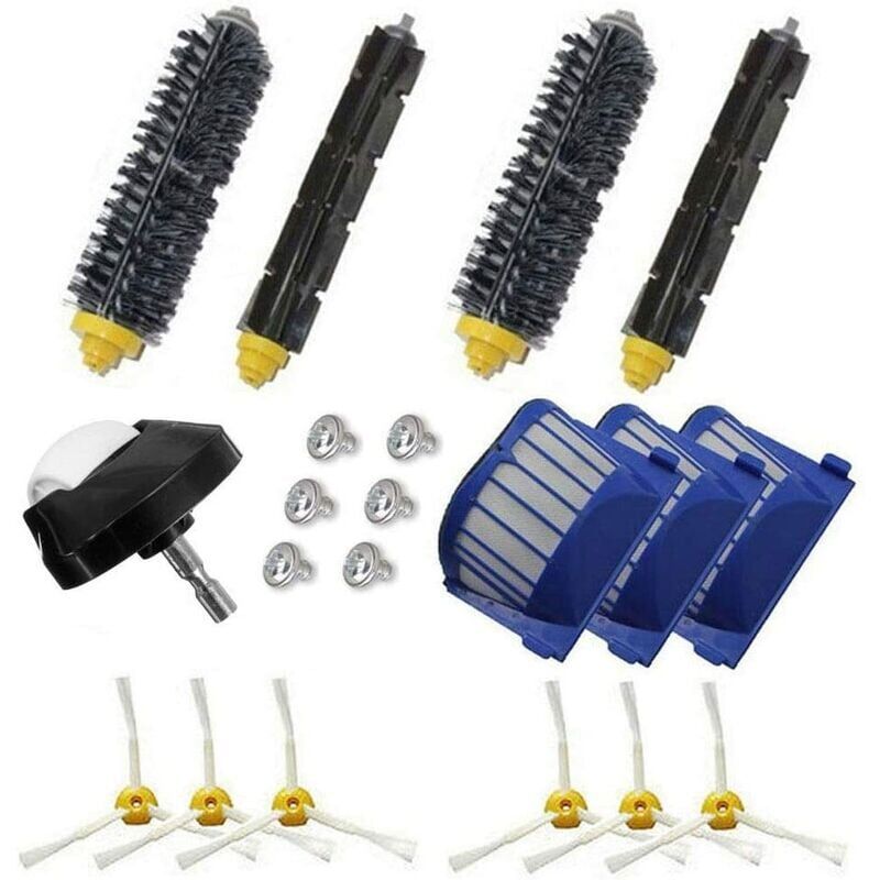 foto del prodotto zvd kit accessori per irobot roomba serie 600 parti di ricambio per 600 605 610 615 620 625 630 635 640 645 650 655 660 665 670 671 675 680 690