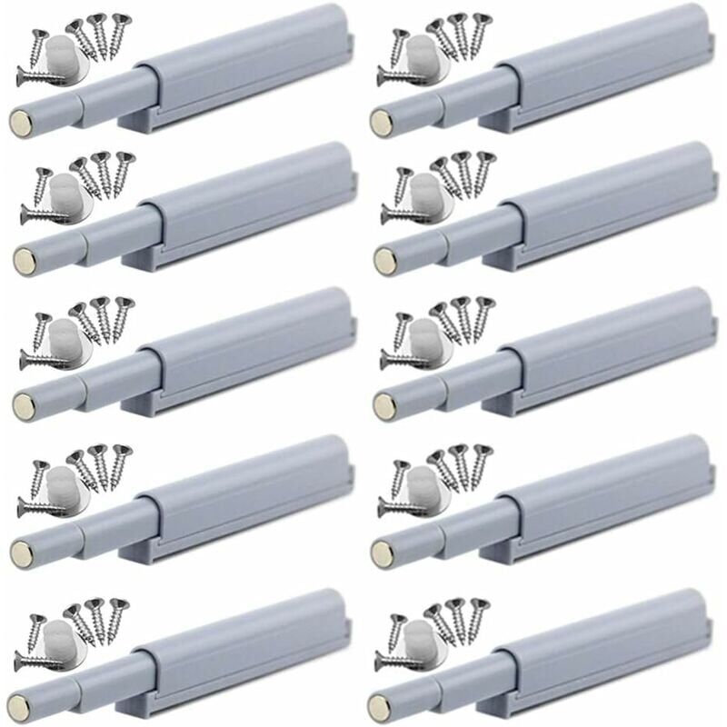 immagine 0 del prodotto chiusure magnetiche push to open chiusure magnetiche push open aprono e chiudono la porta con una semplice spinta 10 pezzi 