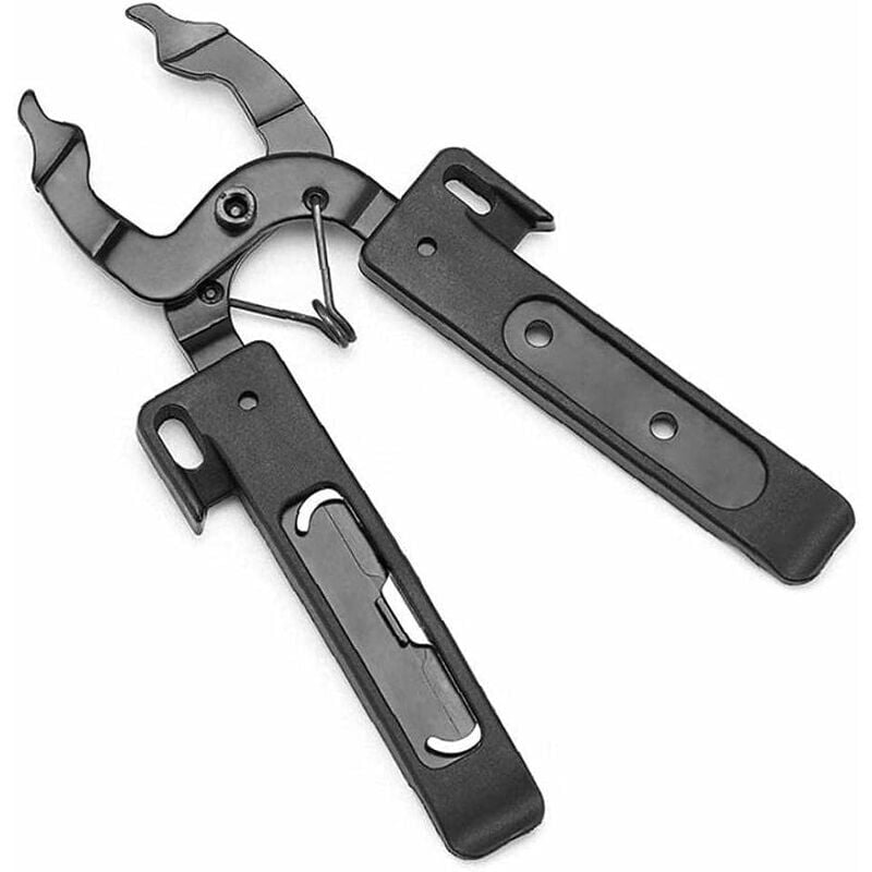 foto del prodotto snq pinza per catena strumento per catena di bicicletta strumento per apertura e chiusura rapida della catena della bicicletta pinza 2 in 1 per