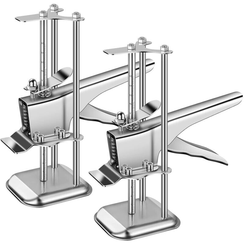 immagine 0 del prodotto snq jack per utensili manuali a braccio 2 pezzi strumento di serraggio di precisione con scala sollevatore per porte e finestre in acciaio