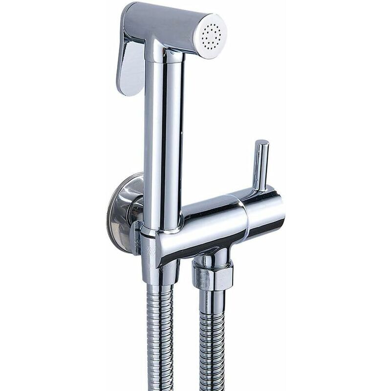 immagine 0 del prodotto dpzo miscelatore per doccia wc, doccetta termostatica in cromo antiscottatura wc, set doccetta bidet, deviatore doccia