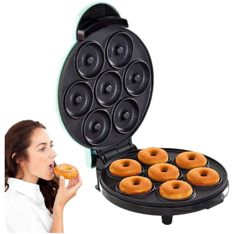 foto del prodotto trade shop traesio macchina elettrica per ciambelle frittelle double face riscaldante antiaderente 