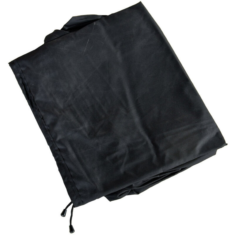 foto del prodotto copertura protettiva per mobili da giardino 220x75x102 cm in plastica nera idrorepellente 100002896