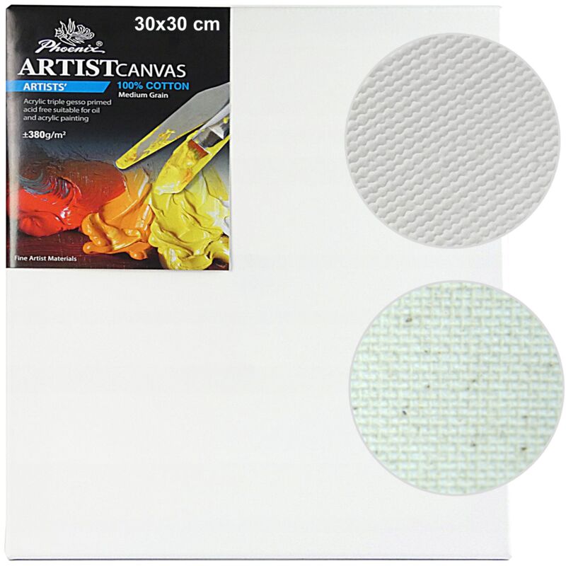 foto del prodotto quadro premium su tela di cotone 380g phoenix 30x30cm
