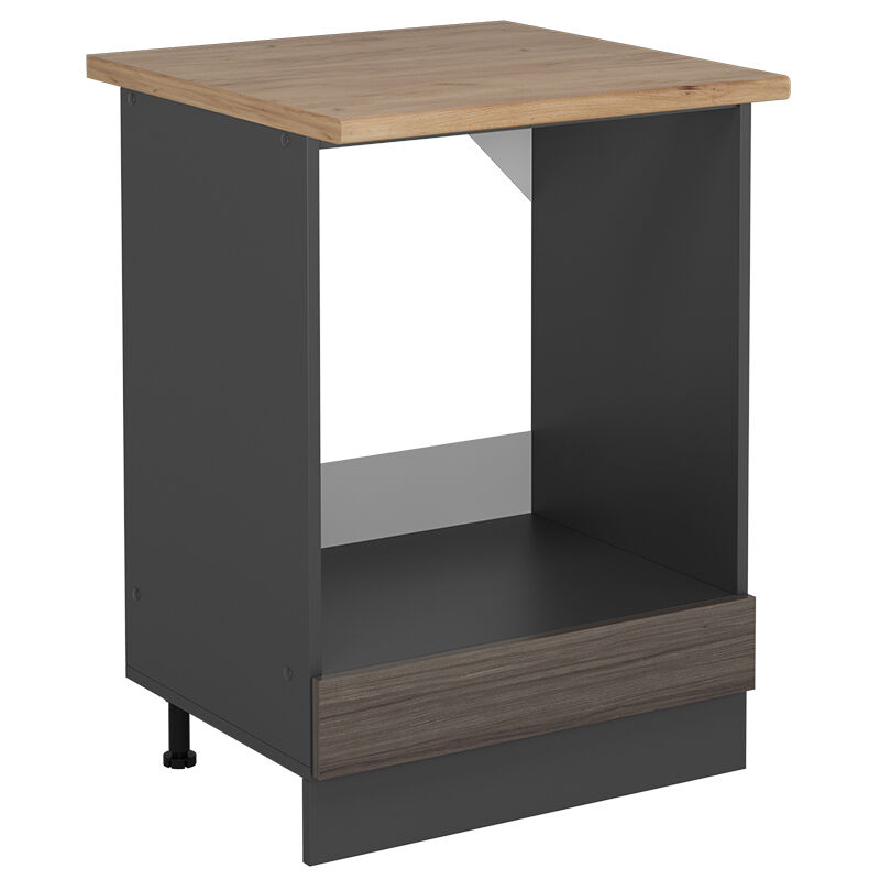 foto del prodotto mobile per forno da incasso r line, grigio nobile, 60 cm , pl rovere, vicco