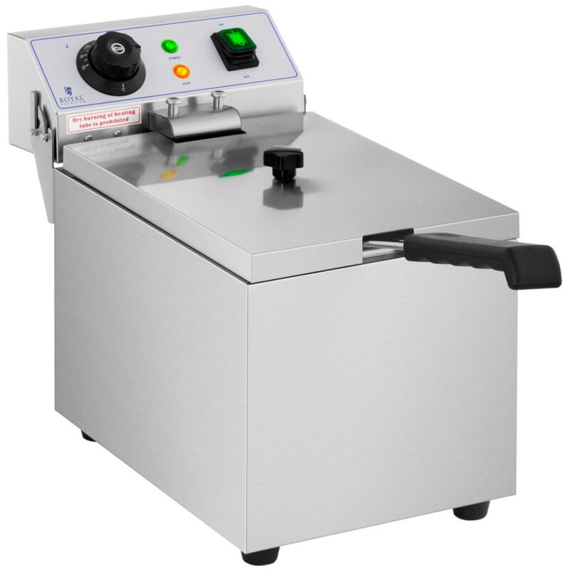 foto del prodotto friggitrice elettrica professionale da ristorante 8 litri 230 volt