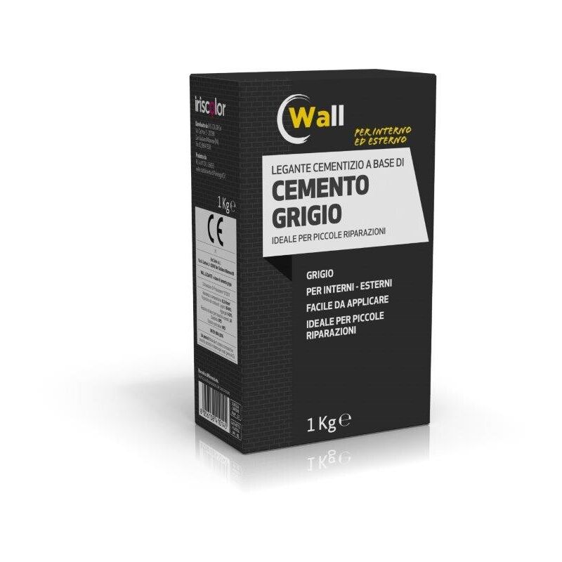 foto del prodotto wall cemento polvere grigio 1 kg