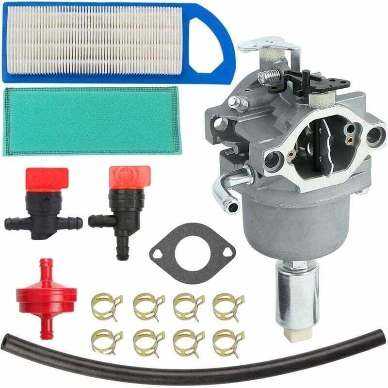 foto del prodotto carburatore per briggs stratton 594593 591731 590400 796078 498811 794161 795477 motore da 14,5 hp 21 hp, kit di messa a punto con guarnizione