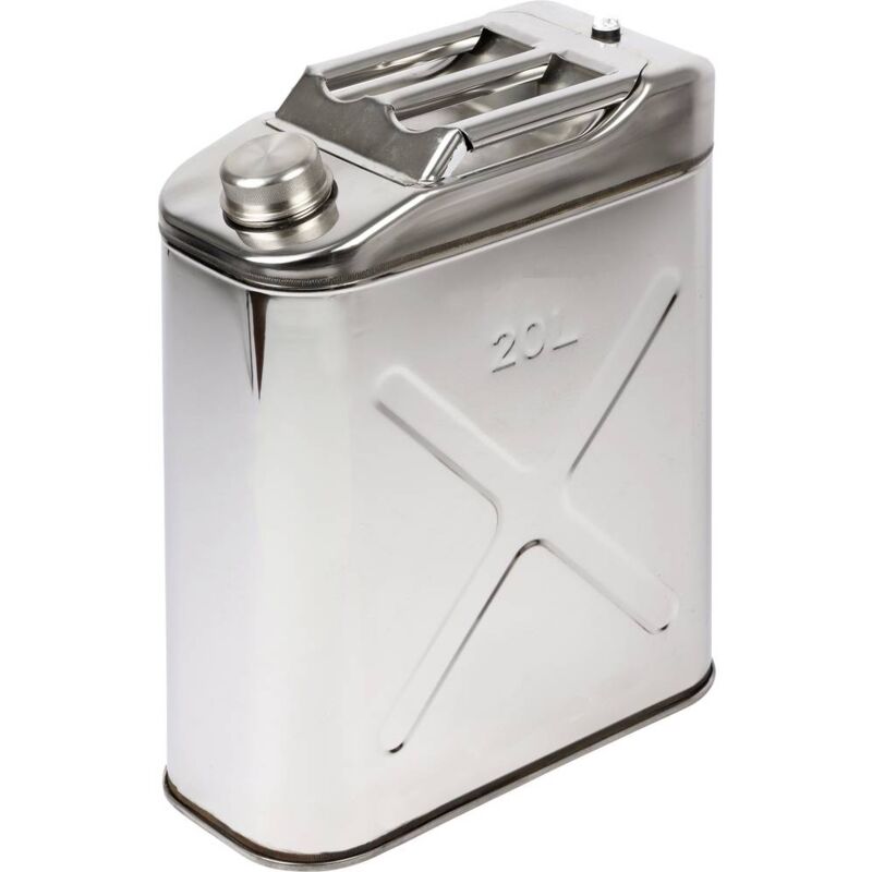 foto del prodotto 116256 un20l tanica carburante 20 l acciaio inox berger schr ter