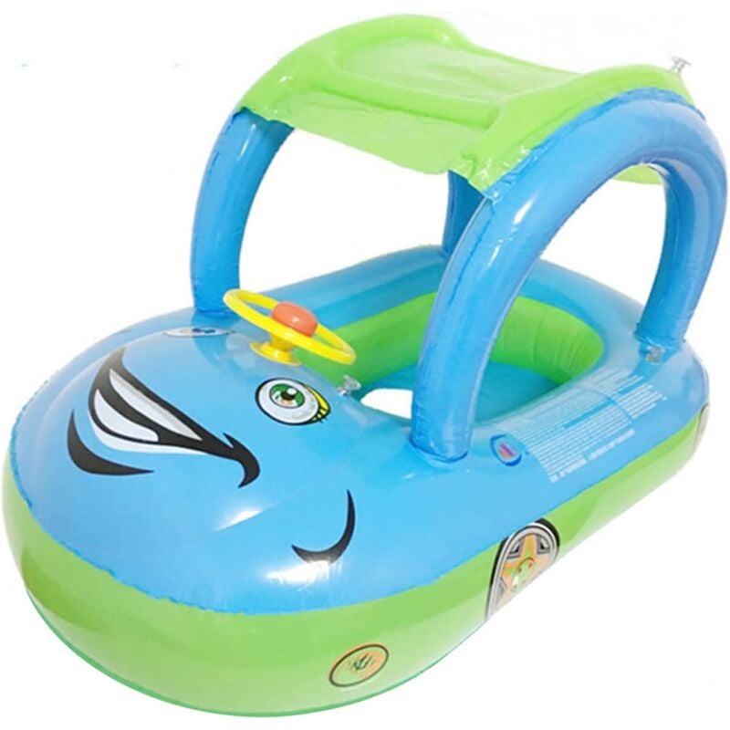 foto del prodotto anello da nuoto gonfiabile per bambini, boa per bambini, barca gonfiabile per bambini, galleggiante per bambini, galleggiante per piscina, adatto per