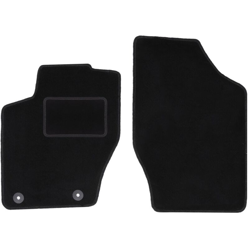 foto del prodotto tappetini anteriori neri per peugeot 307 berlina, station wagon, sw 2001 2009 
