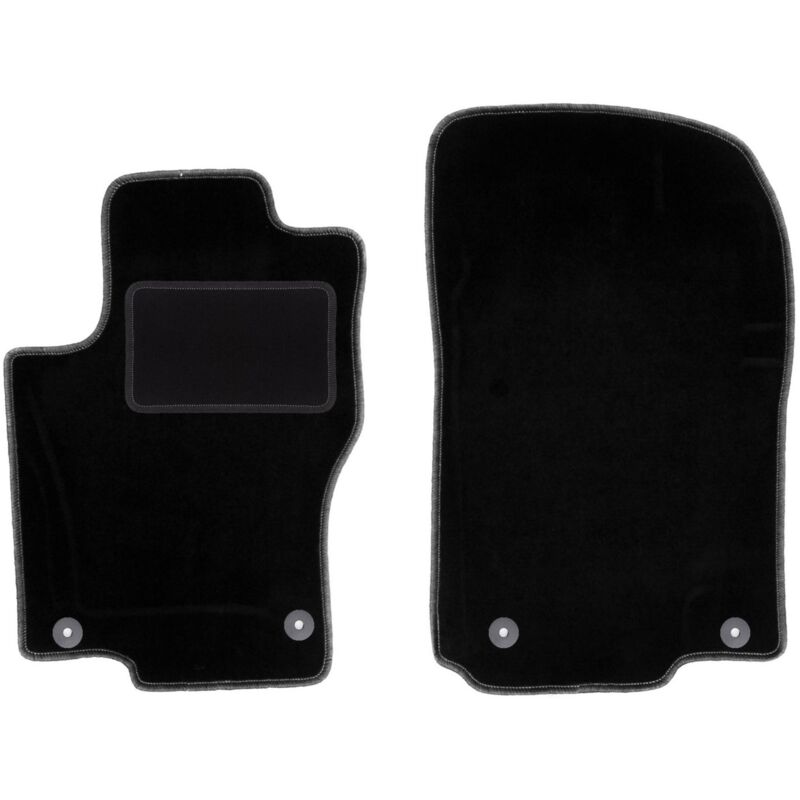 foto del prodotto tappetini anteriori neri per mercedes gle w166 suv 2011 2015 