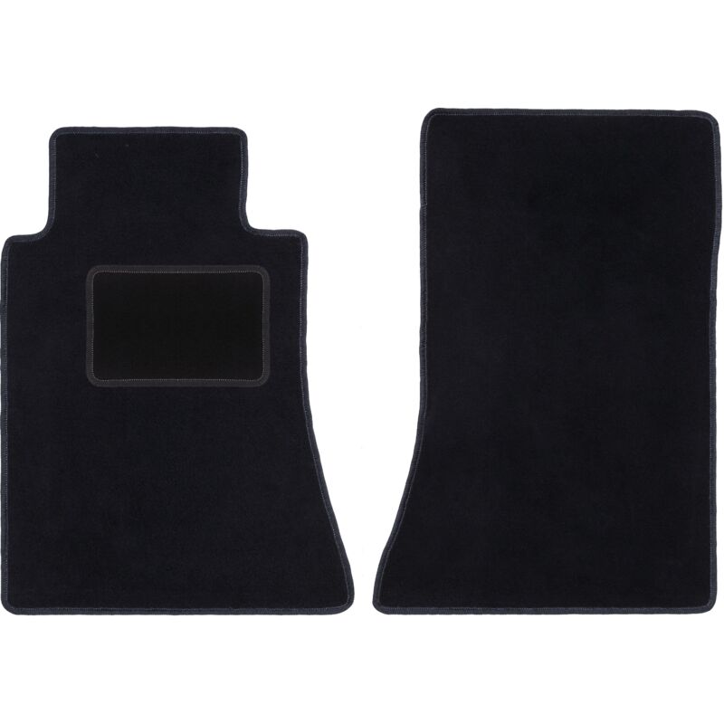 foto del prodotto tappetini anteriori neri per mercedes c 190 w201 berlina 1982 1993 