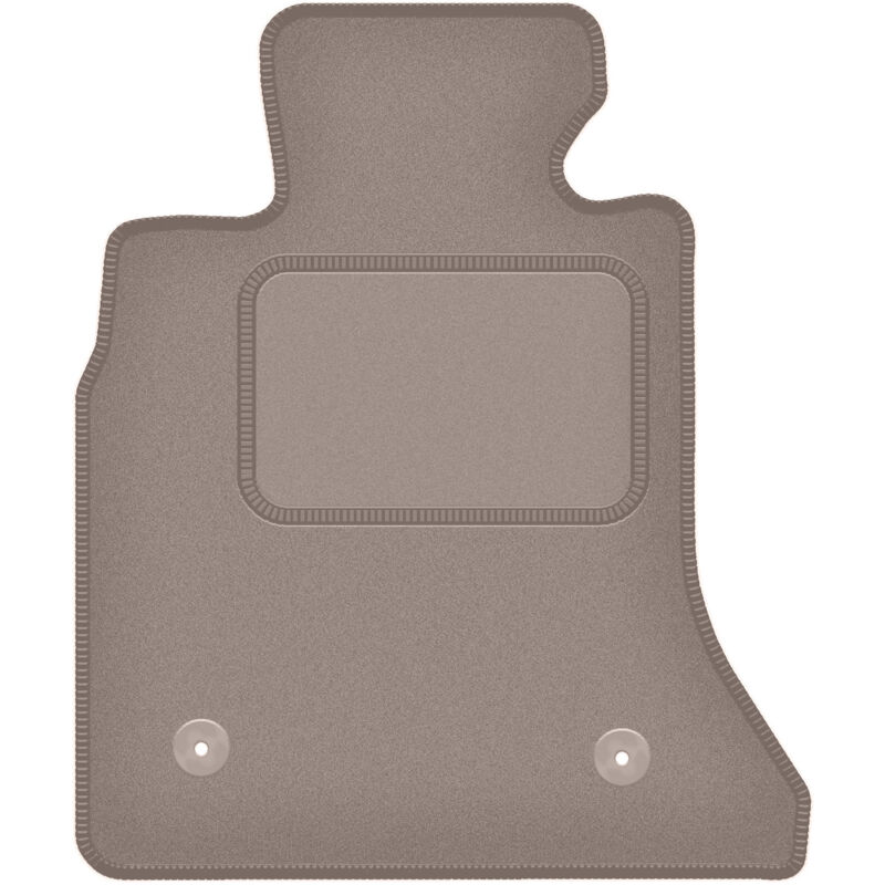 foto del prodotto tappetino conducente beige per bmw 5 f11 station wagon touring velcro 2010 2013 