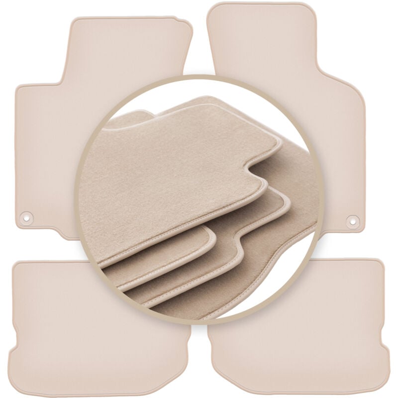 foto del prodotto tappetini premium beige per seat toledo ii berlina 1998 2004