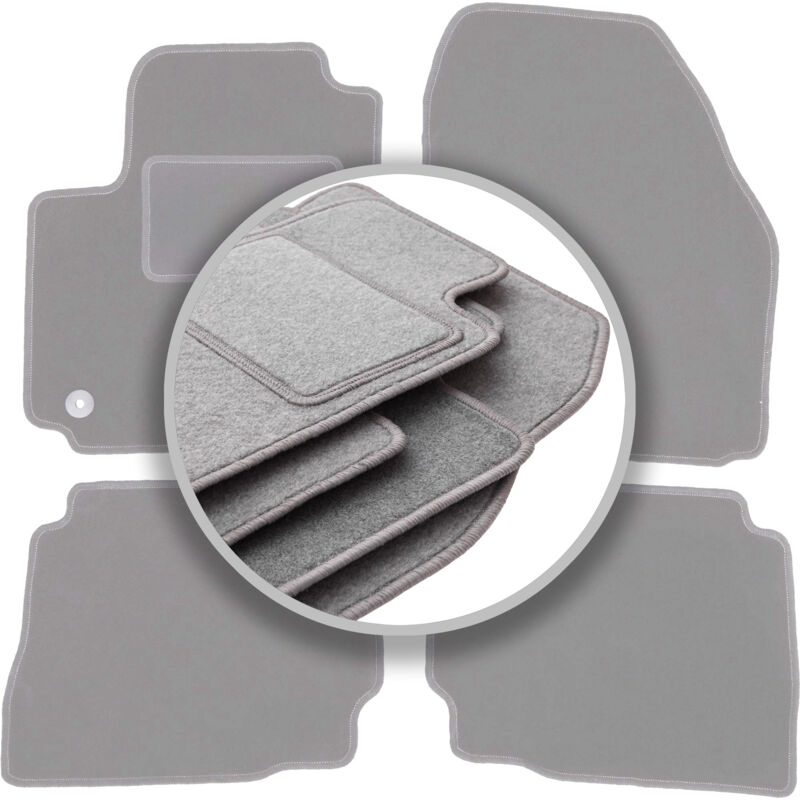 foto del prodotto tappetini grigi per auto ford mondeo mk4 liftback, berlina, station wagon 2012 2014 