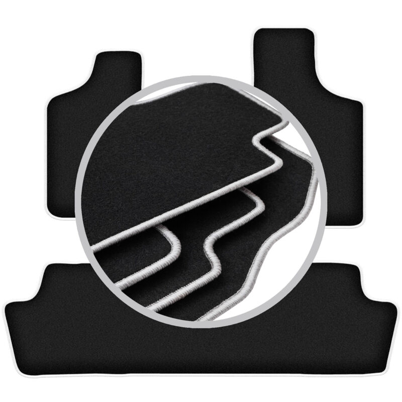foto del prodotto tappetini auto carlux silver per chrysler grand voyager iii minivan 2000 2008 