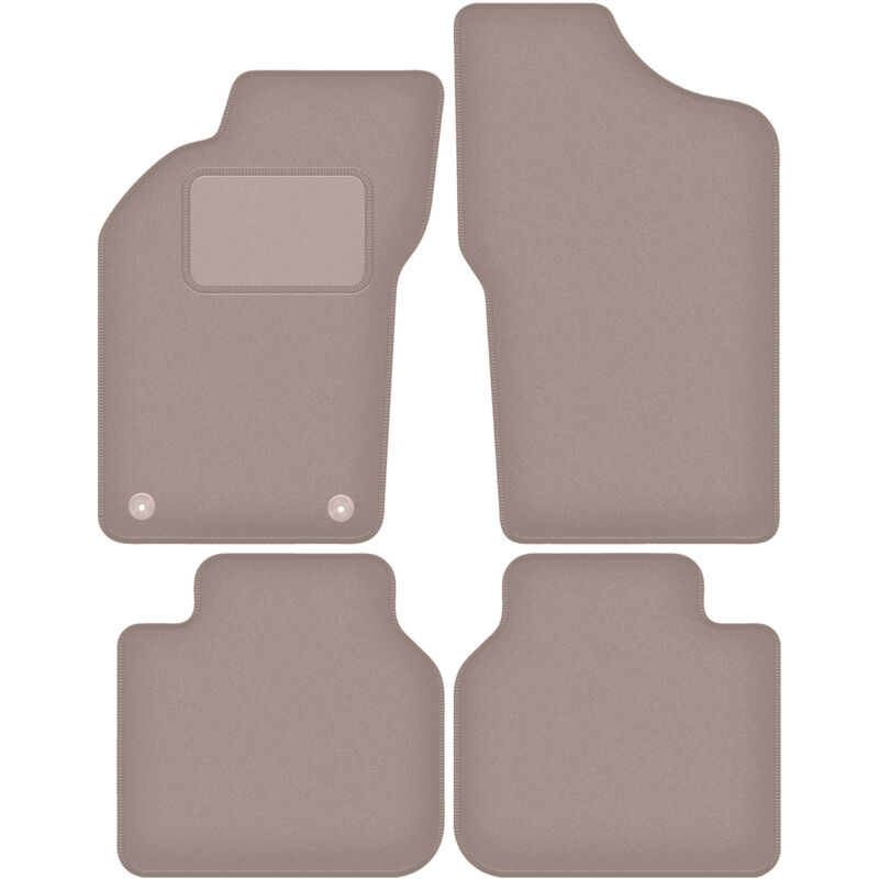 foto del prodotto tappetini in velluto beige per alfa romeo 155 berlina 1995 1999 