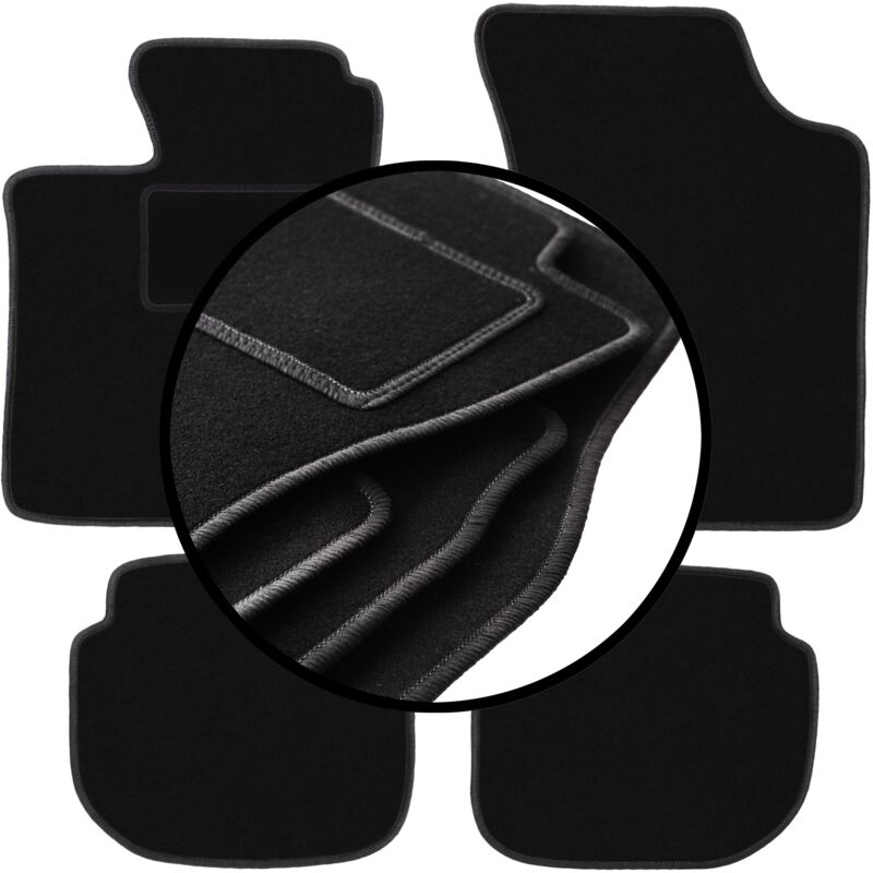 foto del prodotto set completo di tappetini in velluto per volvo 440 460 berlina 1988 1996 