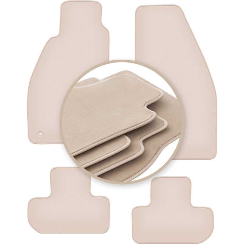 foto del prodotto tappetini premium beige per alfa romeo gtv coup , cabrio 1995 2005