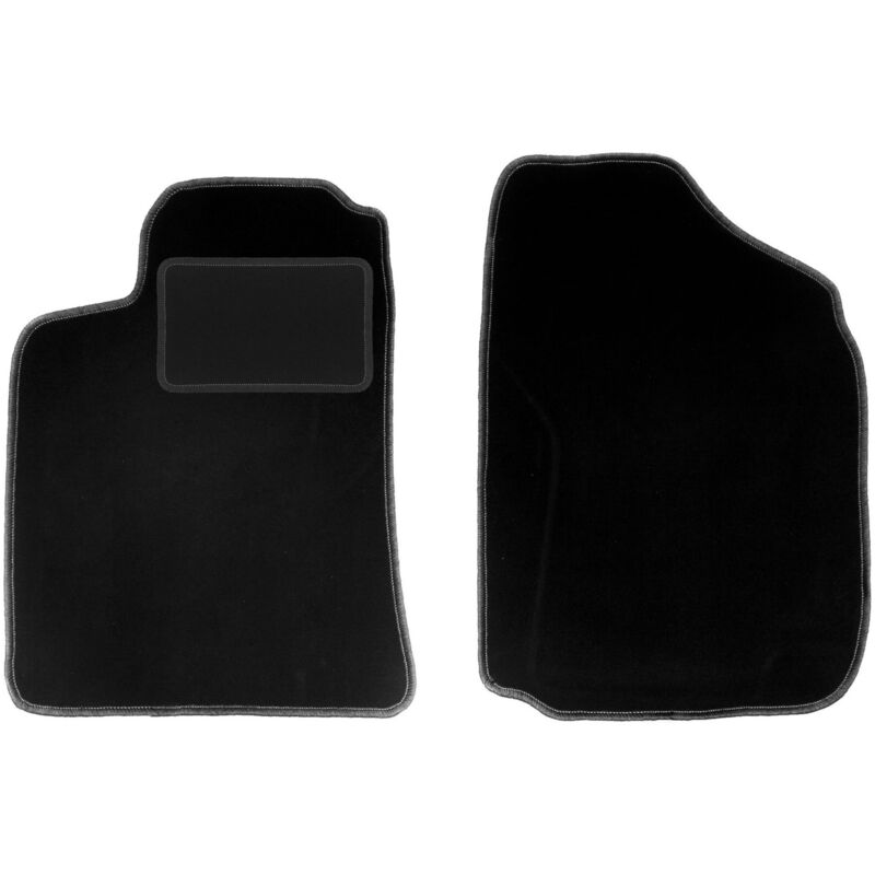 foto del prodotto tappetini anteriori neri per mitsubishi pajero sport i suv 1996 2008 