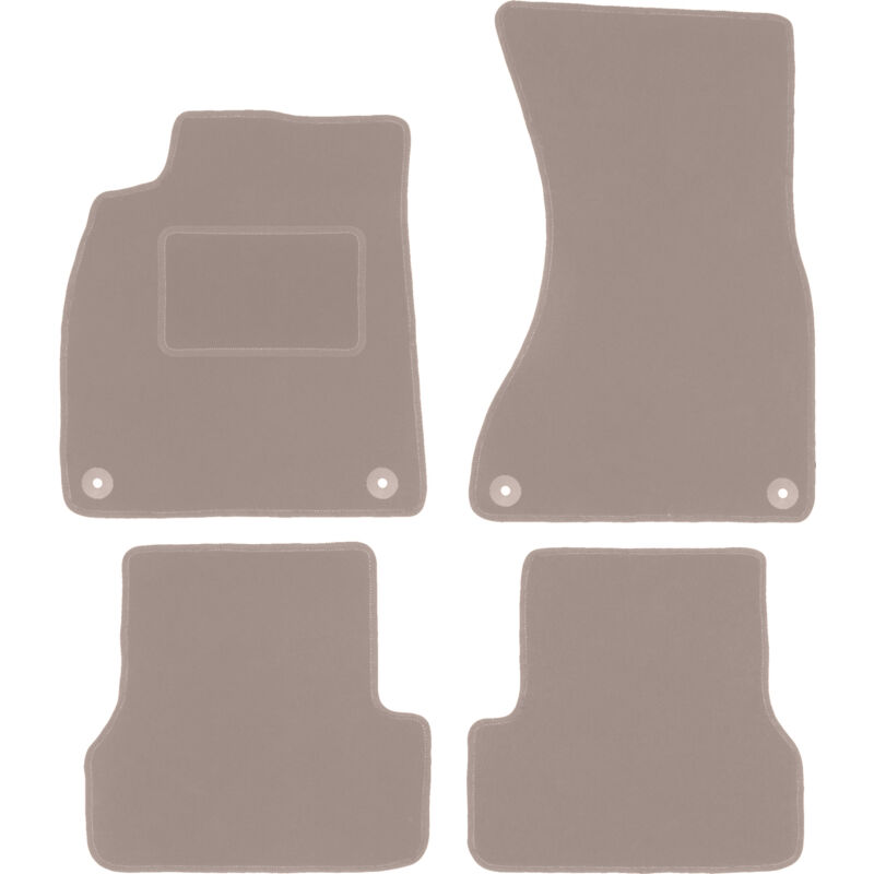 foto del prodotto tappetini in velluto beige per audi a7 coup , sportback 2011 