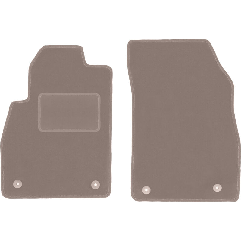 foto del prodotto tappetini anteriori beige per opel astra j hatchback, berlina, station wagon, sports tourer 2009 2015 