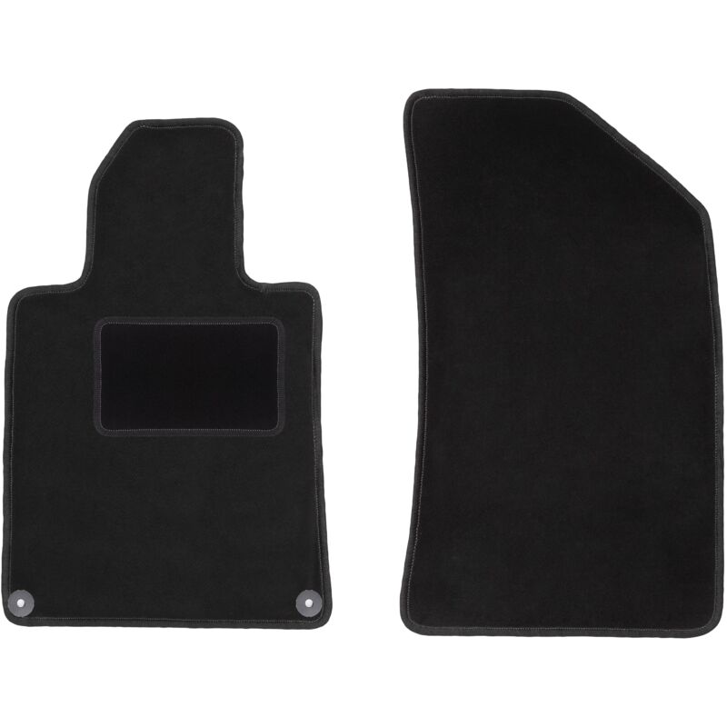 foto del prodotto tappetini anteriori neri per peugeot 508 i berlina, station wagon, sw, rxh 2010 2018 