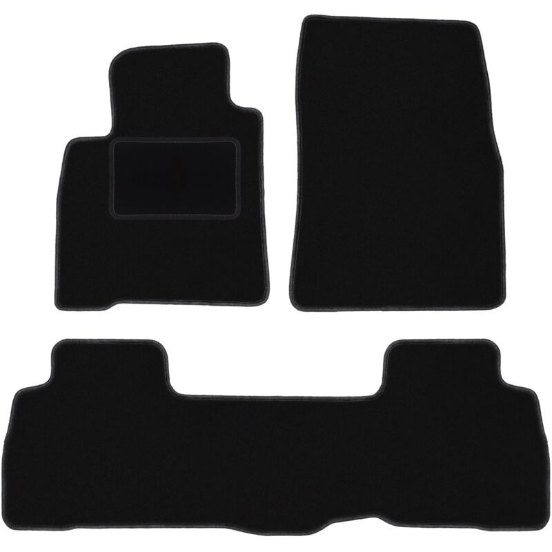 foto del prodotto tappetini in velluto nero per toyota land cruiser j200 fl fuoristrada 2015 