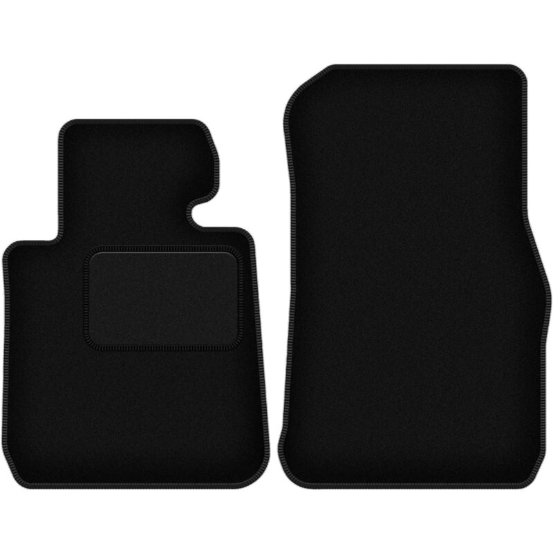 foto del prodotto tappetini anteriori neri per bmw 1 f22 coup 2011 2019 