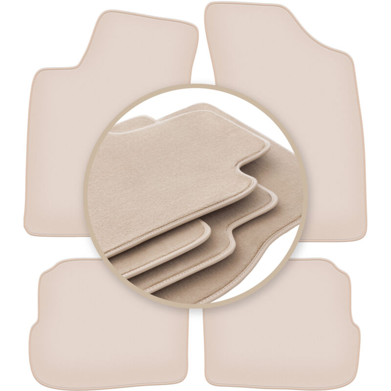 foto del prodotto tappetini premium beige per volkswagen passat b4 station wagon, berlina 1993 1997