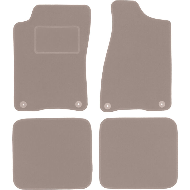 foto del prodotto tappetini in velluto beige per audi 80 b4 berlina, station wagon, avant 1991 1996 
