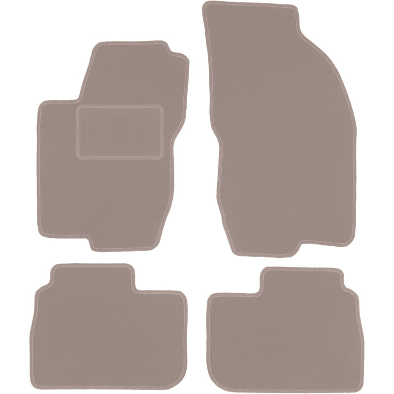 foto del prodotto tappetini in velluto beige per alfa romeo 156 berlina, station wagon, station wagon 2000 2006 