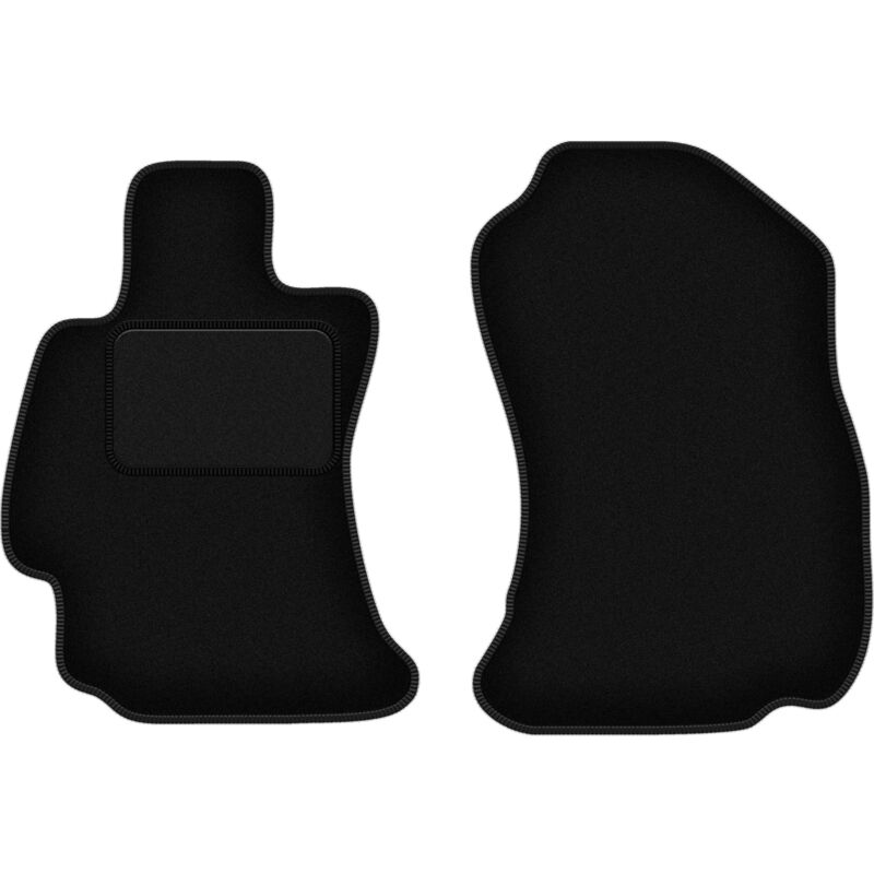foto del prodotto tappetini anteriori neri per subaru forester iv suv 2013 