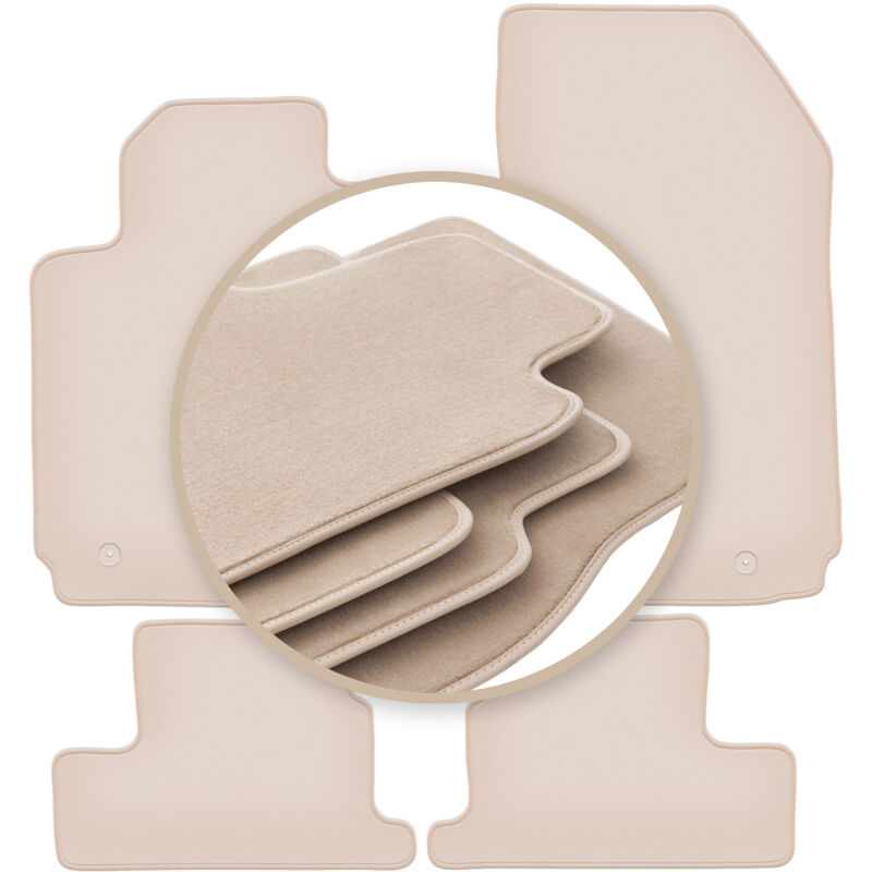 foto del prodotto tappetini premium beige per alfa romeo brera coup 2005 2010