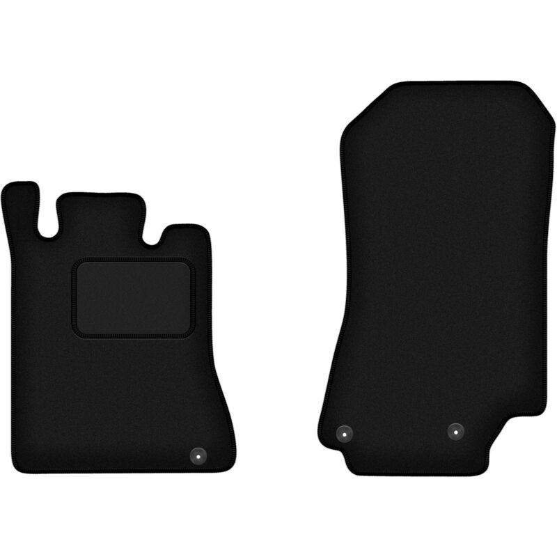 foto del prodotto tappetini anteriori neri per mercedes sl r129 500 sl 1989 2001 