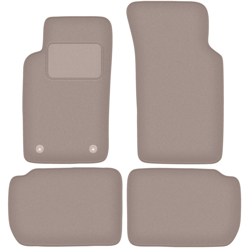 foto del prodotto tappetini in velluto beige per ford sierra station wagon, berlina, liftback 1982 1993 