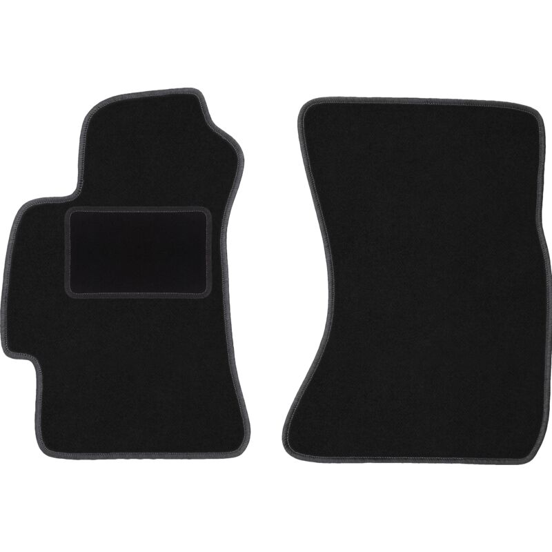 foto del prodotto tappetini anteriori neri per subaru legacy iv b4 station wagon, berlina, touring, wagon 2003 2009 