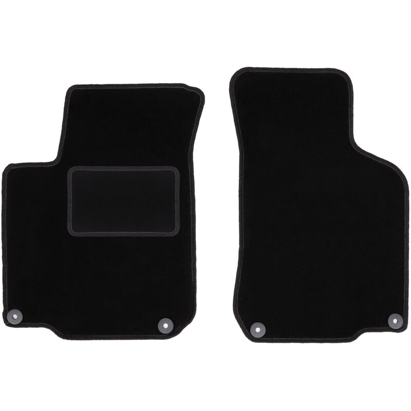 foto del prodotto tappetini anteriori neri per volkswagen bora variante, station wagon, berlina 1997 2005 