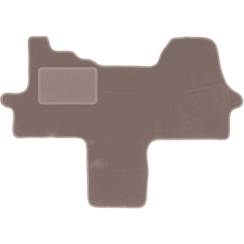 foto del prodotto tappetini anteriori beige per peugeot boxer ii furgone 2006 2014 