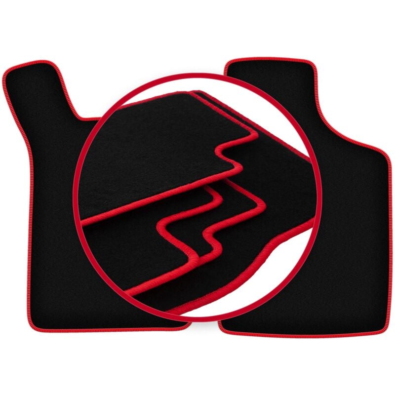 foto del prodotto tappetini auto carlux red per renault 21 berlina 1986 1996 
