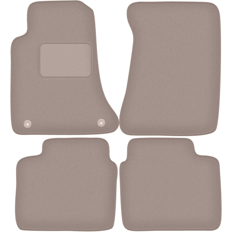 foto del prodotto tappetini in velluto beige per opel omega a berlina, station wagon 1986 1994 