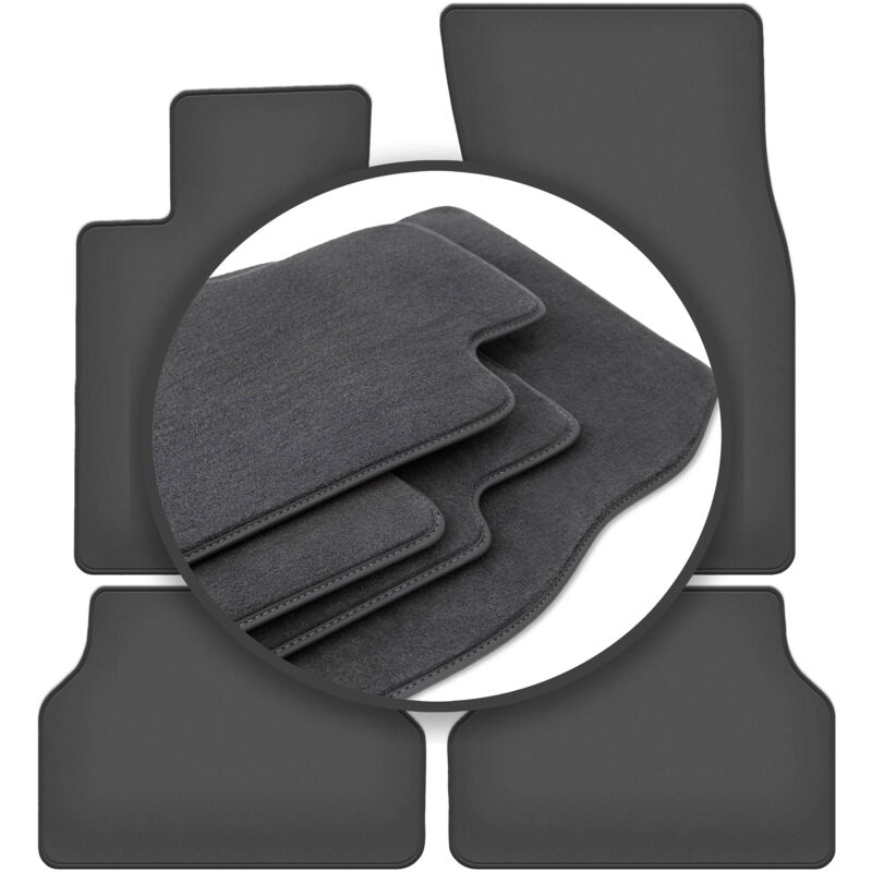 foto del prodotto tappetini auto premium per bmw 5 e61 station wagon, touring 2003 2010 