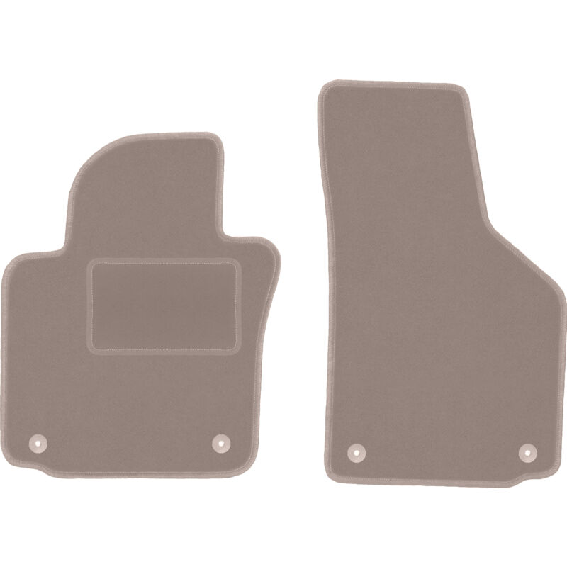 foto del prodotto tappetini anteriori beige per volkswagen eos cabrio 2005 2015 