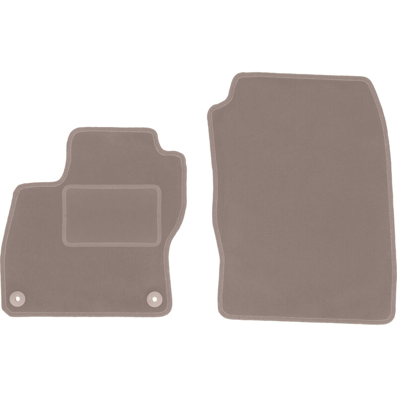 foto del prodotto tappetini anteriori beige per ford focus mk3 hatchback, berlina, station wagon 2010 2018 