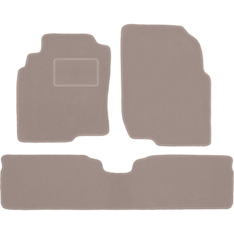 foto del prodotto tappetini in velluto beige per nissan almera tino minivan 2000 2006 