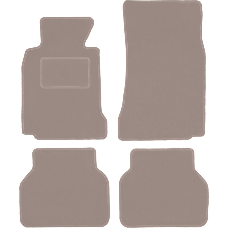 foto del prodotto tappetini in velluto beige per bmw 5 e39 berlina, station wagon, touring 1996 2004 