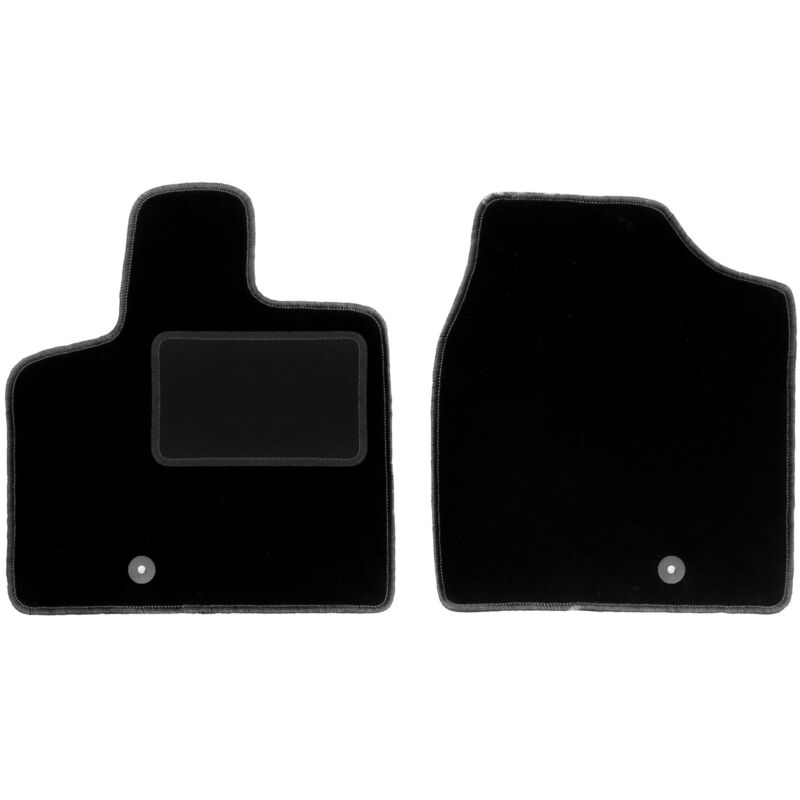 foto del prodotto tappetini anteriori neri per lancia voyager 7 posti 2011 2016 